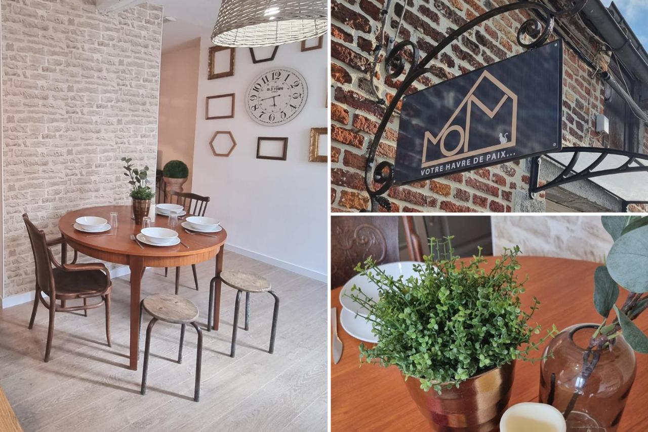Villa Kasa Mom - Votre Havre De Paix Saint-Aybert Esterno foto